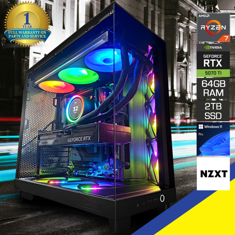 Ultra H6 Flow Black Desktop Gaming PC