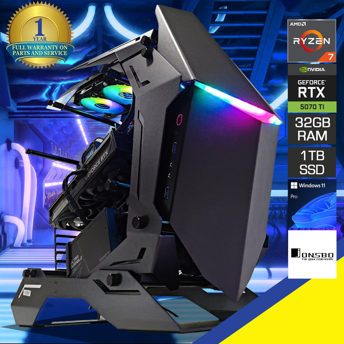Ultra MOD-3 Black Desktop Gaming PC
