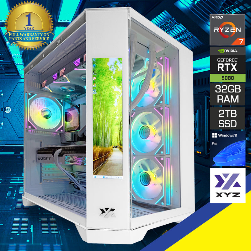 Ultra Neutron White Desktop Gaming PC | DataBlitz