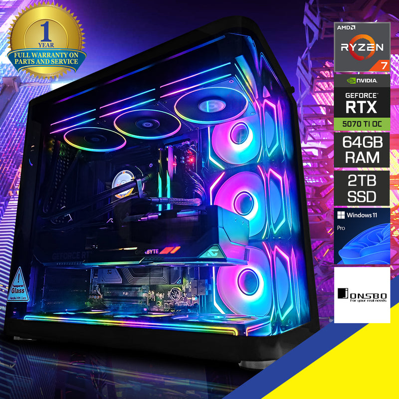 Ultra TK-2 Black Desktop Gaming PC | DataBlitz