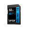 Lexar High-Performance 800x PRO 32GB SDHC UHS-I C10 U1 V10 150MB/s Read SD Card BLUE Series
