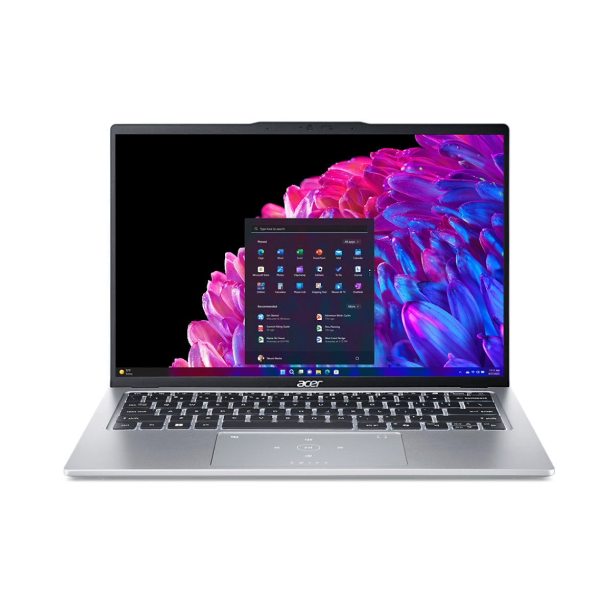 Acer Swift Go 14 SFG14-73-7481 Laptop (Pure Silver)