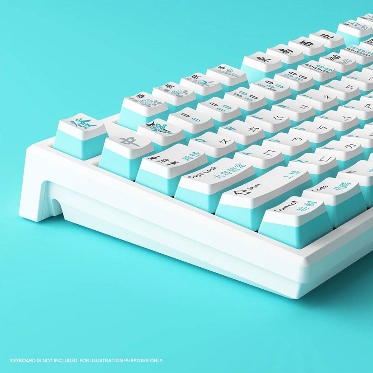Akko Mahjong Keycap Set 108-Keys