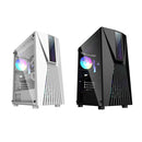 Frontier Trendsonic Vesta Tempered Glass Side ATX Gaming Case