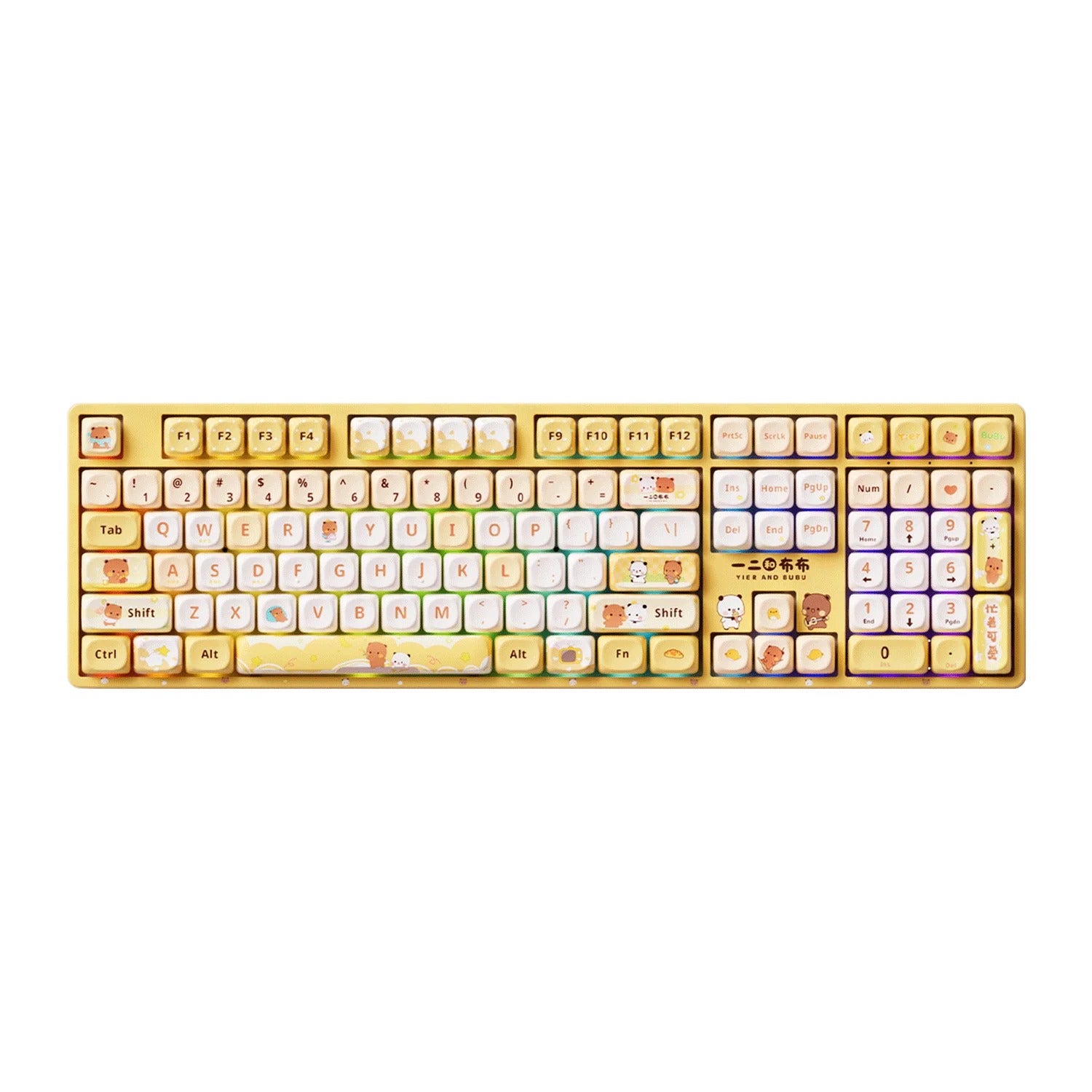 Akko Dudu and Bubu 5108 V5 Multi-Mode RGB Hot-Swappable Mechanical Keyboard 