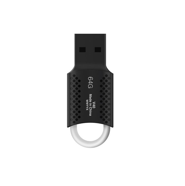 Lexar JumpDrive V40 64GB USB 2.0 Type-A Flash Drive (LJDV40-64GAB)