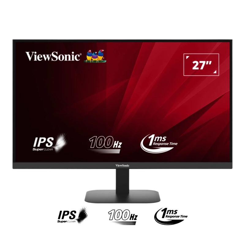 ViewSonic VA2708-2K-MHD 27" 2K QHD (2560x1440) 100Hz 1ms MPRT IPS Monitor with Built-in Speakers