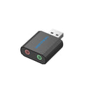 Vention USB External Sound Card Black Metal Type (VAB-S17-B)