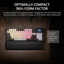 Corsair Vanguard 96 Mechanical Gaming Keyboard with Wobble-Free Hot-Swappable MLX Pulse Switches