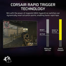 Corsair Vanguard Pro 96 Hall Effect Mechanical Gaming Keyboard with MGX Hyperdrive Magnetic Switches