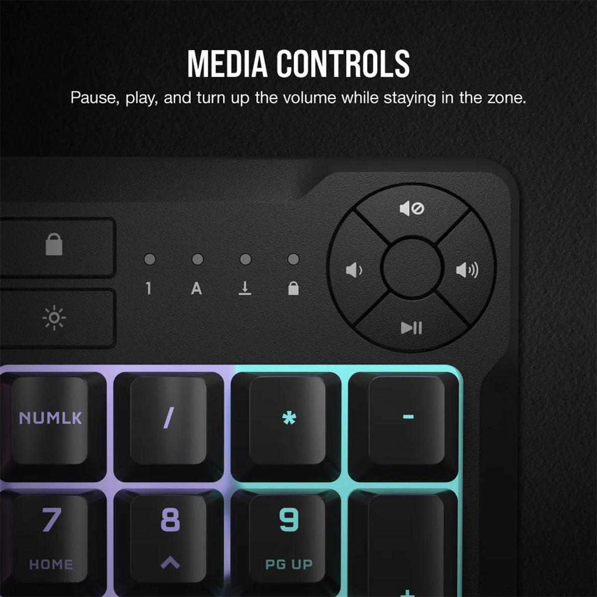 Corsair K55 Core RGB Gaming Keyboard (CH-9226C65-NA)