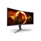 AOC CU34G2X/71 34" WQHD (3440x1440) 144Hz 1ms MPRT Wide View Adaptive Sync Gaming Monitor (Black/Red)