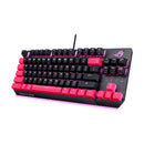ASUS ROG STRIX SCOPE TKL MECHANICAL GAMING KEYBOARD ELECTRO PUNK (CHERRY MX RED SWITCHES) - DataBlitz