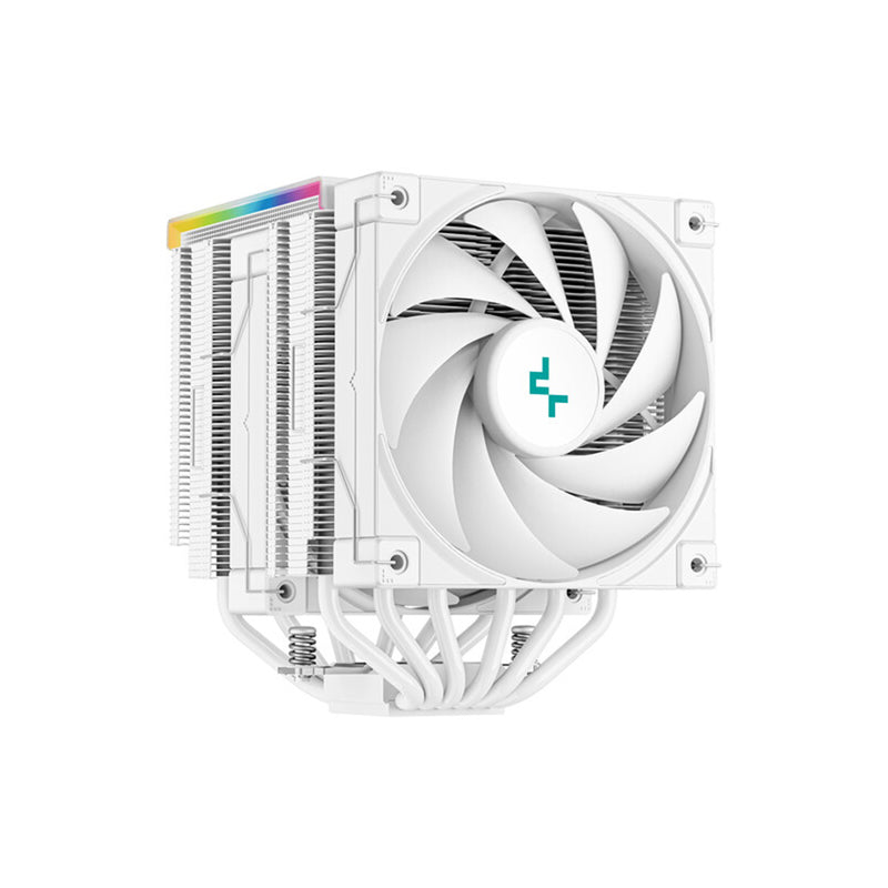 Deepcool AK620 Digital WH Performance CPU Cooler With a Status Display (White) (R-AK620-WHADMN-G)