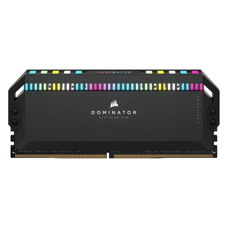 Corsair Dominator Platinum RGB 32GB (2X16GB) DDR5 DRAM 5200MHZ C40 Memory Kit (Black) (CMT32GX5M2B5200C40)