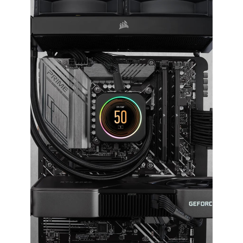 Corsair Vengeance 16GB (2X8GB) DDR5 DRAM 5200MHz CL40 Memory Kit - Black (CMK16GX5M2B5200C40)