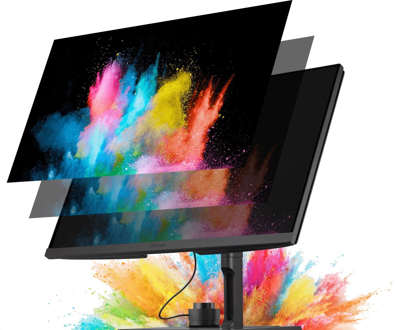 Viewsonic Colorpro VP2776 27" QHD Pantone Validated Video Editing Monitor With Integrated Calibrator