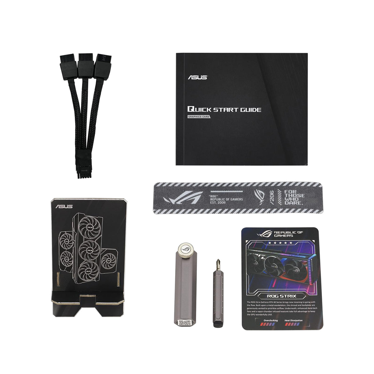 Asus ROG Strix Geforce RTX 4080 Super OC 16GB GDDR6X Graphics Card + Asus ROG Strix B650-A Gaming WiFi Motherboard + Asus ROG Loki SFX-L 750W Platinum Gaming Power Supply Bundle

