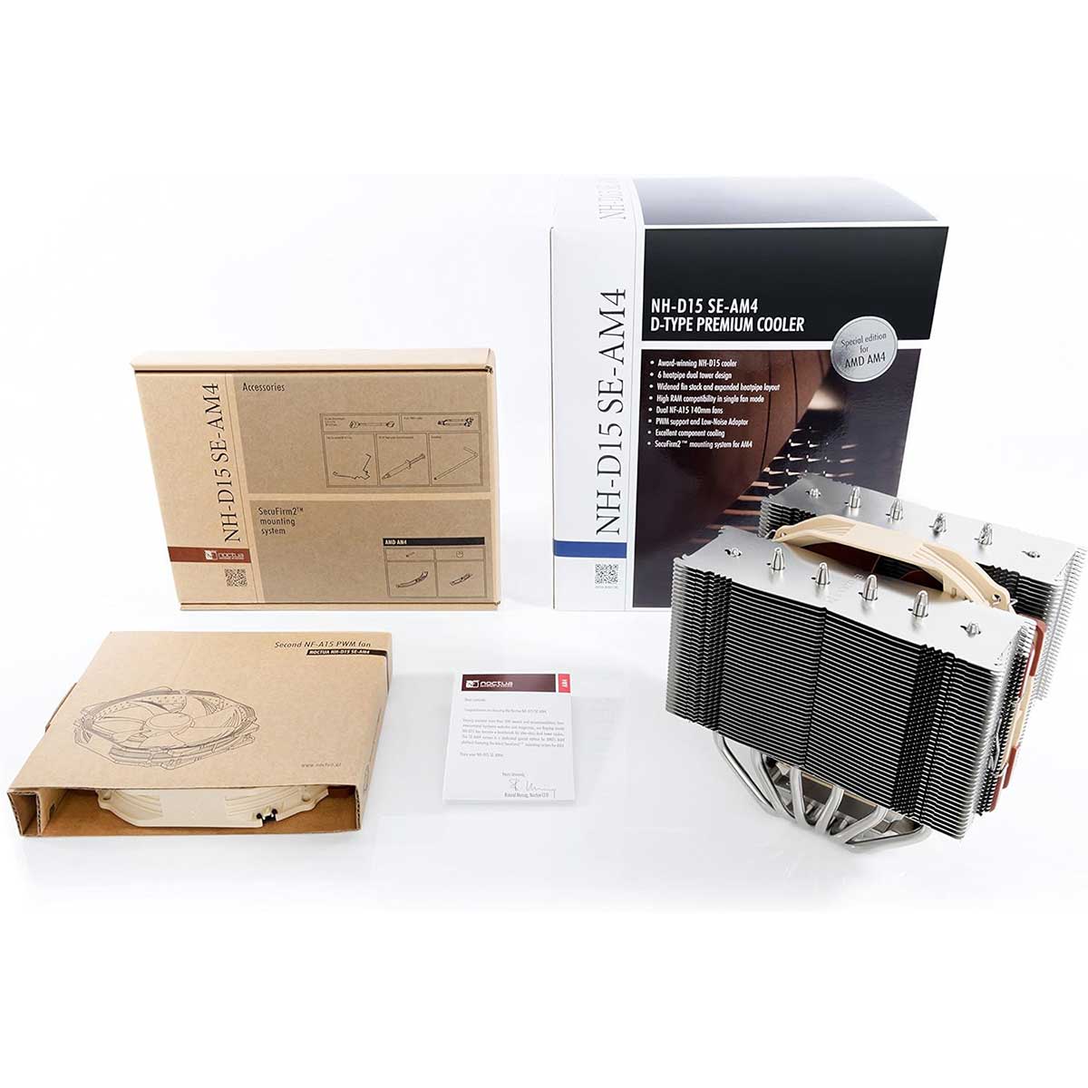 Noctua NH-D15 SE-AM4 Premium Dual-Tower CPU Cooler
