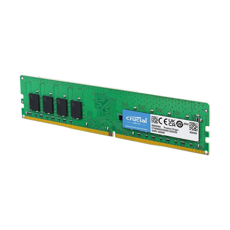 Crucial 8GB DDR4 2400MHz CL17 UDIMM Desktop Memory (CT8G4DFD824A)