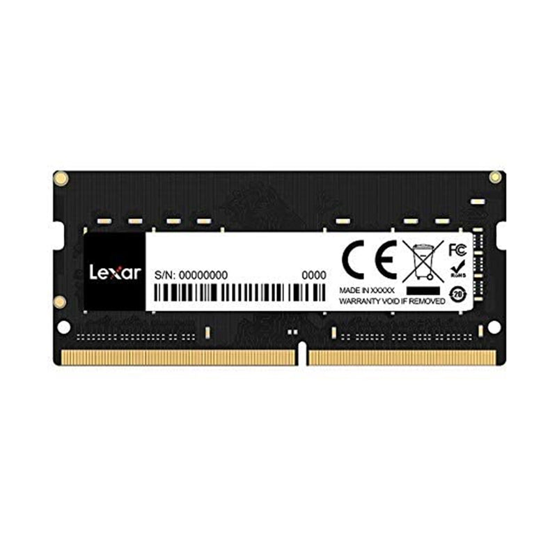 Lexar 16GB DDR4 2666MHz CL19 SODIMM Laptop Memory (LD4AS016G-R2666G)