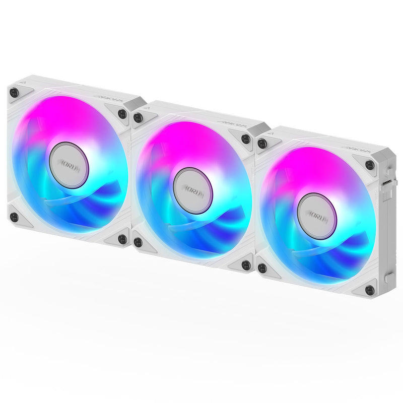 Gigabyte Aorus EZ Chain Fan 120 Ice CPU Cooler (3-Pack) (White)