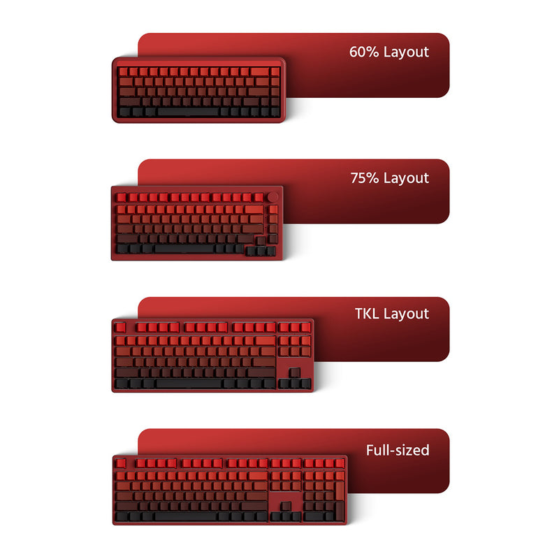 Veekos Keycap Set Cherry Profile 135 Keys
