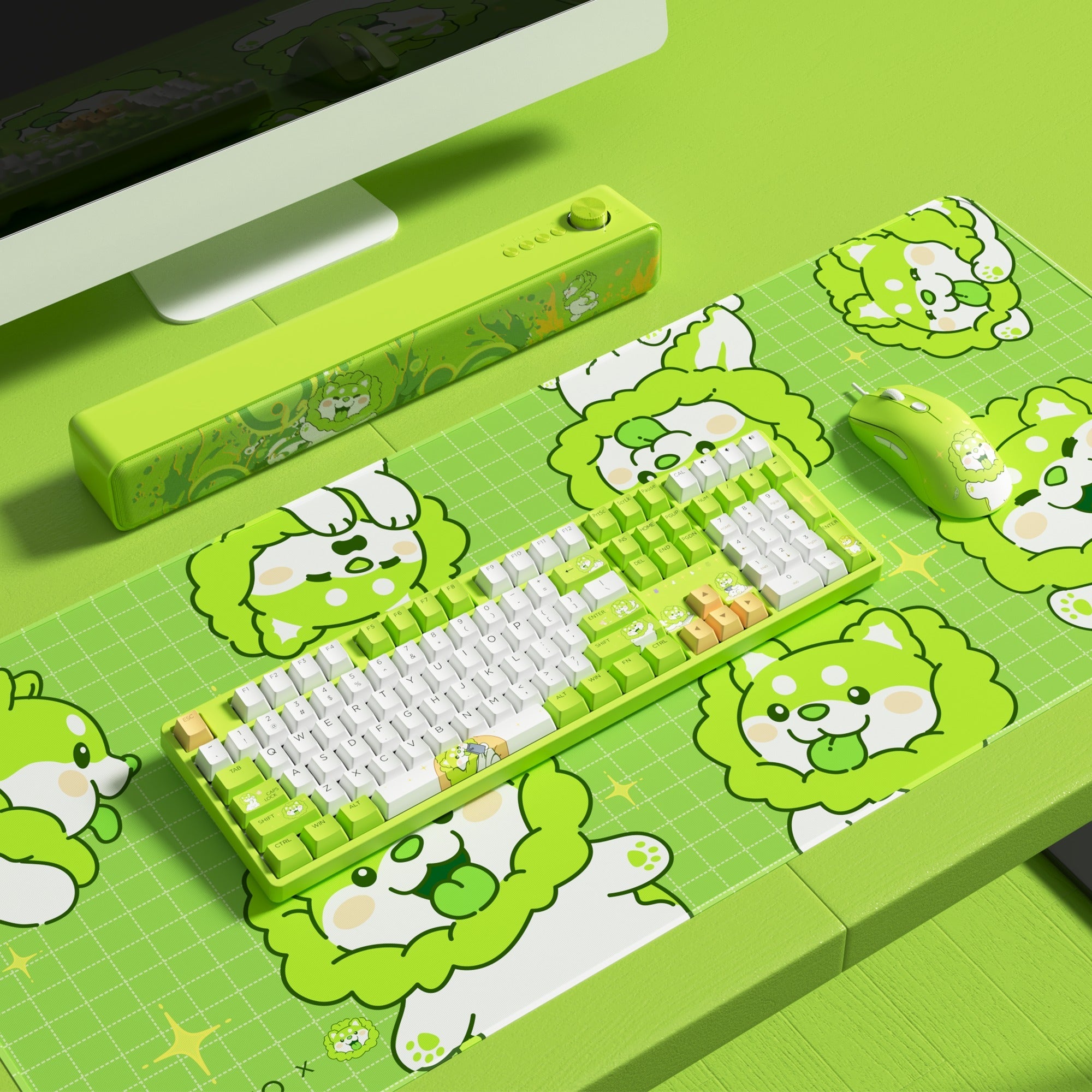 Akko Cabbage Dog 5108B Plus Multi-Mode RGB Hot-Swappable Mechanical Keyboard | DataBlitz
