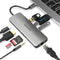 Vention 9-in-1 USB-C Docking Station - USB-C to HDMI + USB 3.0 x 3 + RJ45 + SD + TF + TRRS 3.5mm