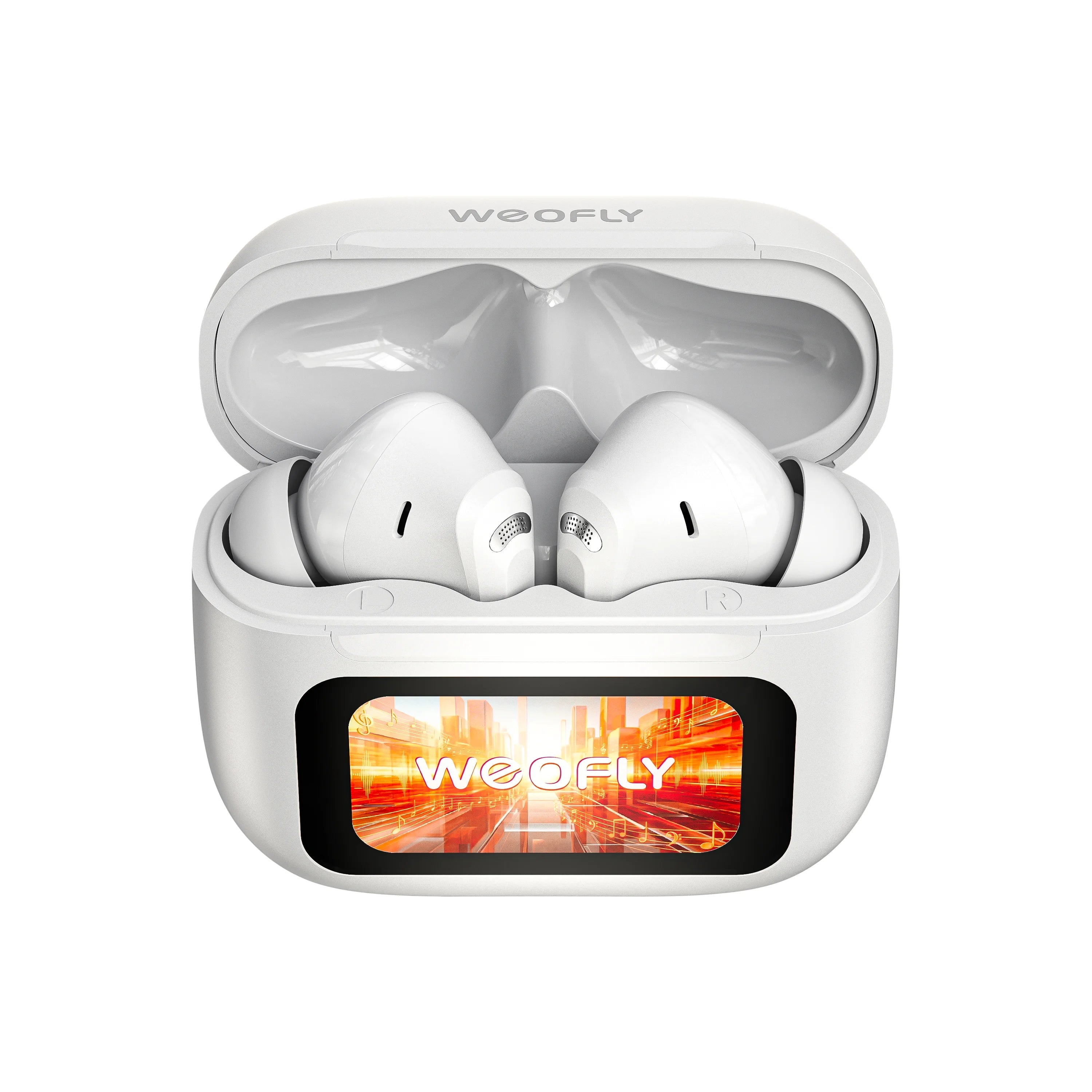 Weofly LifeFits 2 ANC Earbuds (Black, White)