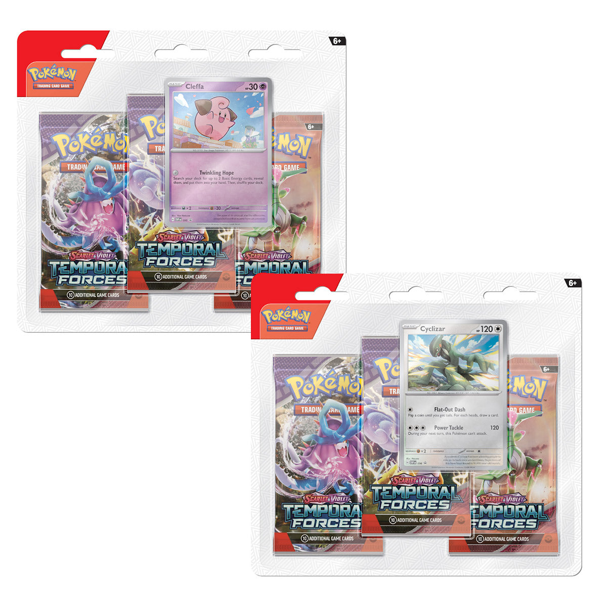Pokemon Trading Card Game SV05 Scarlet & Violet Temporal Forces 3 Blister Pack