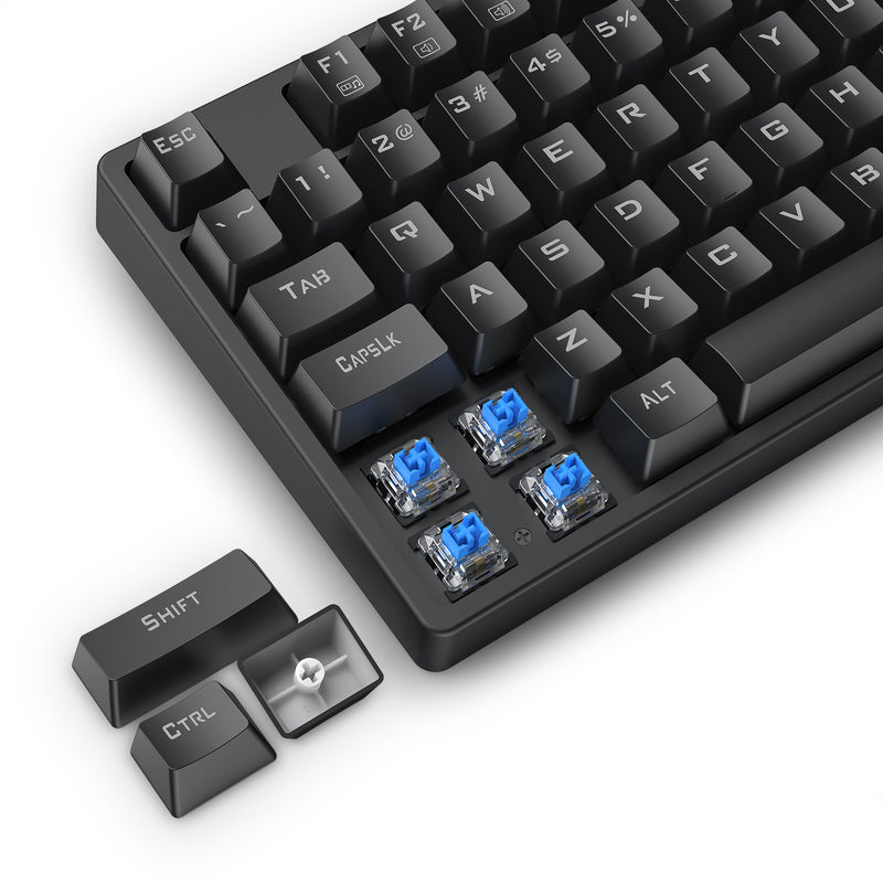 T-Dagger Vex 87 TKL RGB Wired Mechanical Gaming Keyboard (T-TGK332-BL)