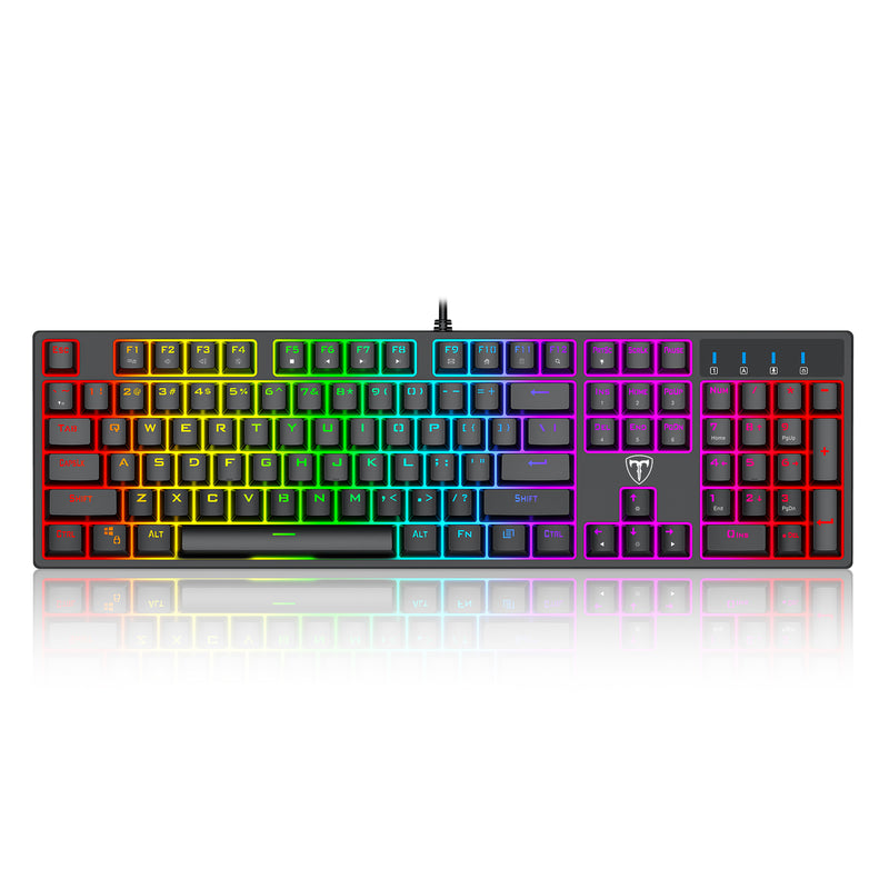 T-Dagger Vex 87 TKL RGB Wired Mechanical Gaming Keyboard (T-TGK332-BL)