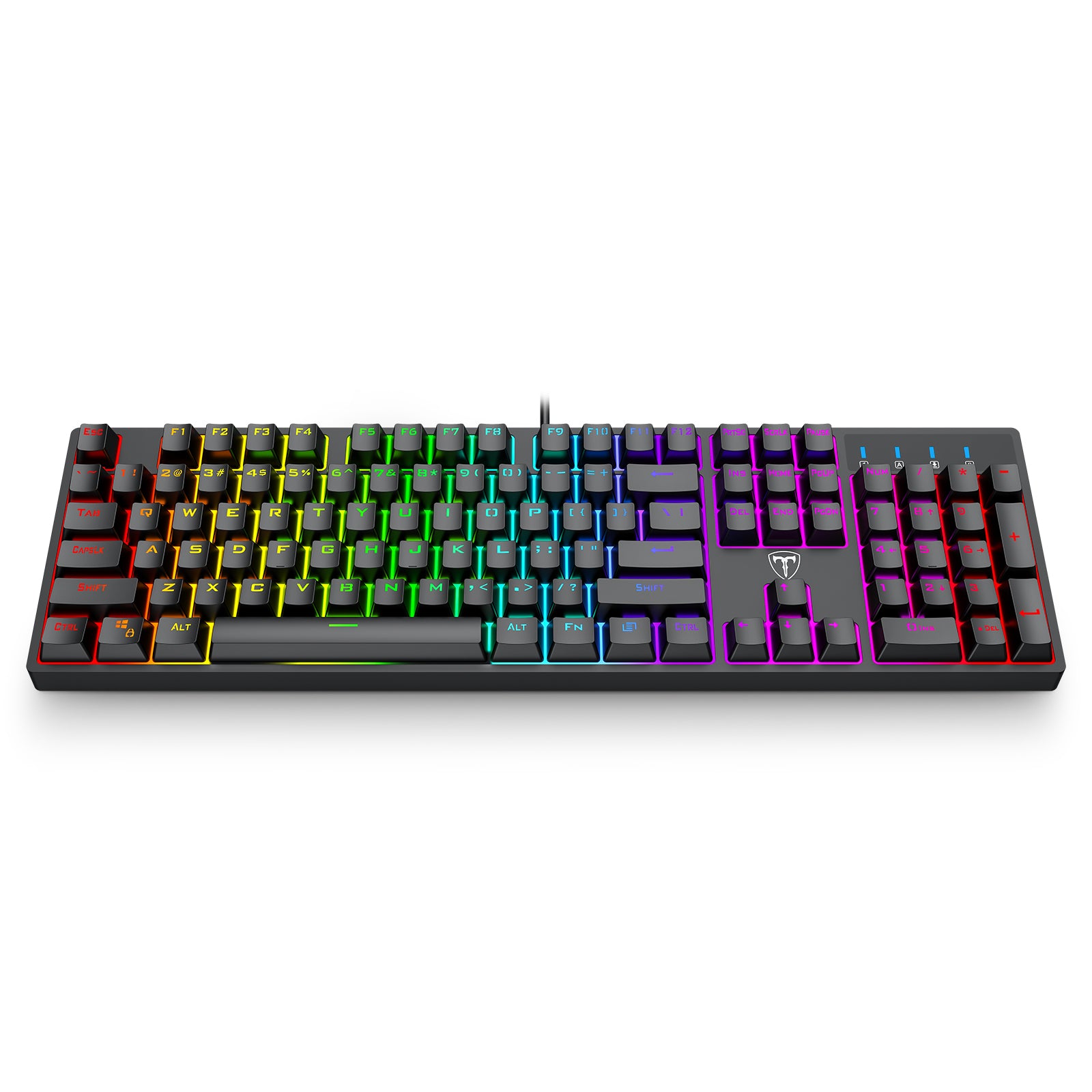 T-Dagger Vex 87 TKL RGB Wired Mechanical Gaming Keyboard (T-TGK332-BL)