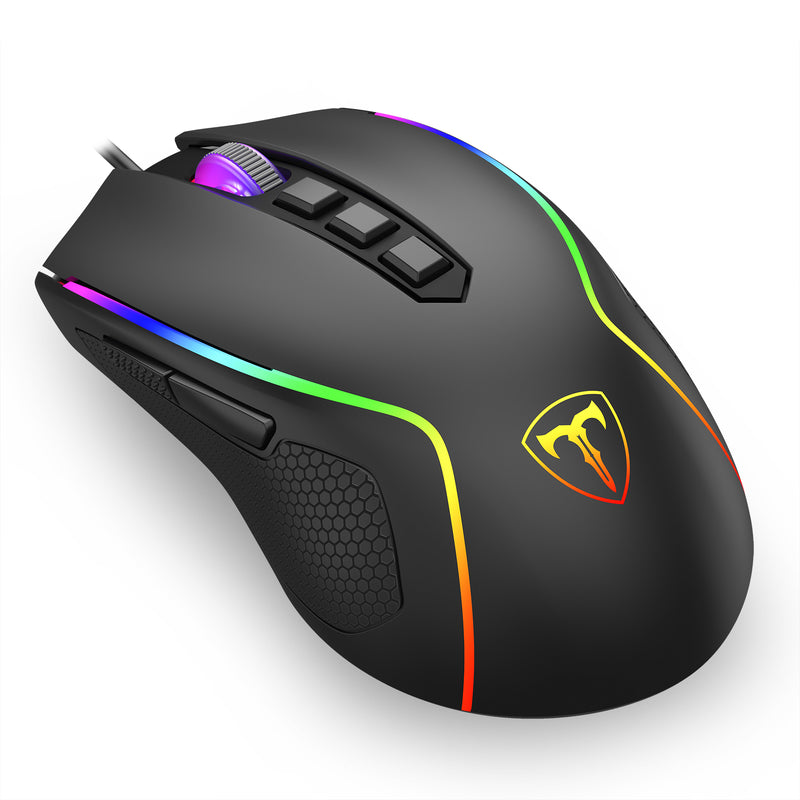 T-Dagger DarkAngel Lite RGB Wired Gaming Mouse (T-TGM209-LIT)