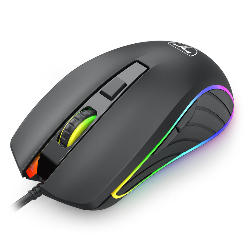T-Dagger Zephyr Ergonomic Wired Gaming Mouse (T-TGM115)