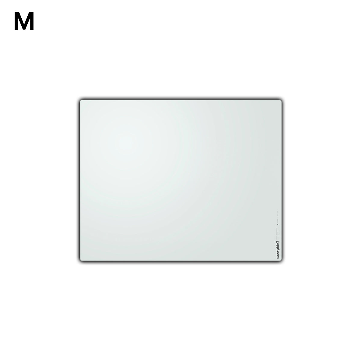 Pulsar Superglide 3 Premium Glass Mousepad (White)