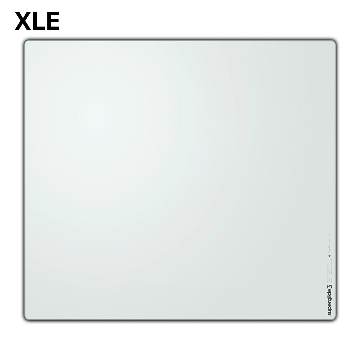 Pulsar Superglide 3 Premium Glass Mousepad (White)