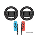 Dobe Controller Steering Wheel Circle Grip for Nintendo Switch 2 Joy-Pad (Black) (Orange/Blue Button) TNS-3196S
