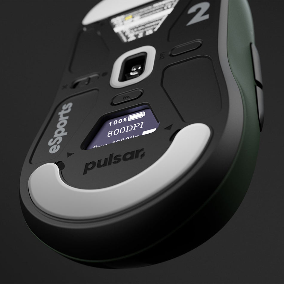 Pulsar X2H ES eSports Tournament Ed. Wireless Gaming Mouse (Green) Size2 (PX2HES24) | DataBlitz