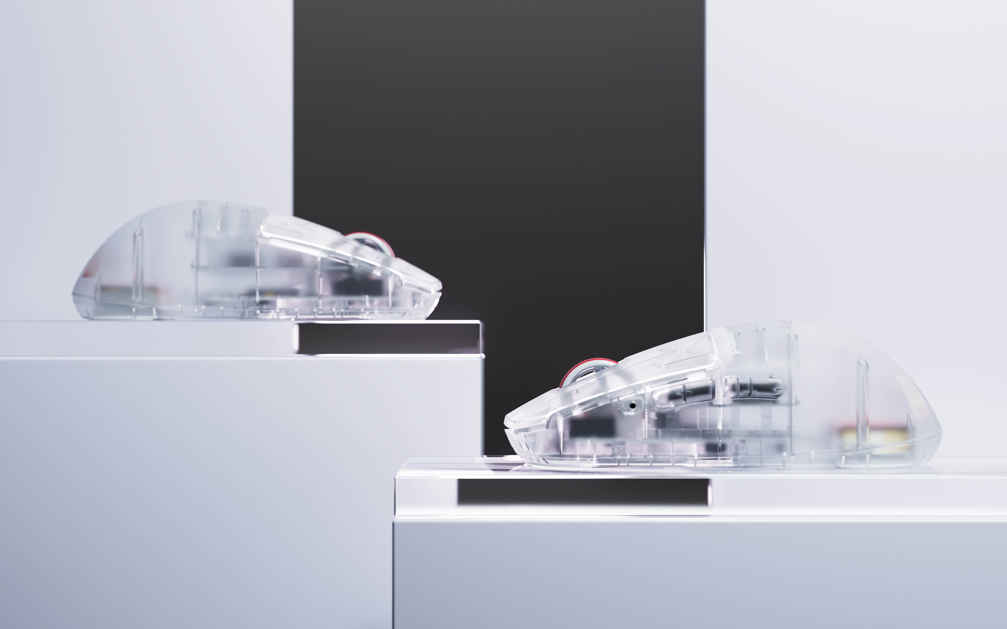 Pulsar X2H Mini Symmetrical Ultralight Wireless Gaming Mouse Super Clear Limited Ed. Size 1 