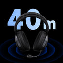 MCHOSE X9 RGB Wireless Gaming Headset (Black, White)