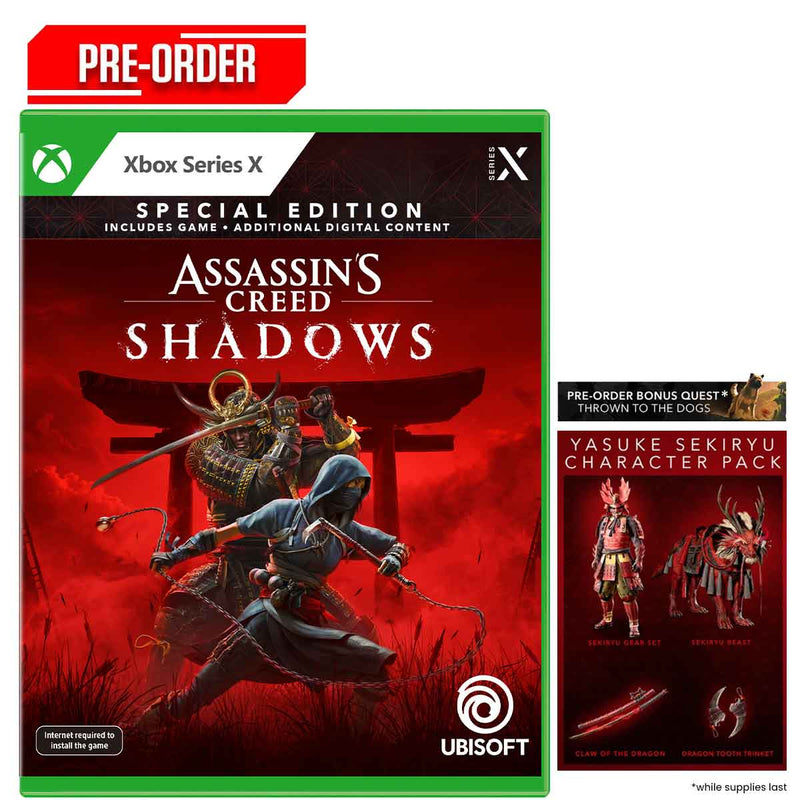 XBOXSX Assassins Creed Shadows Special Edition | DataBlitz