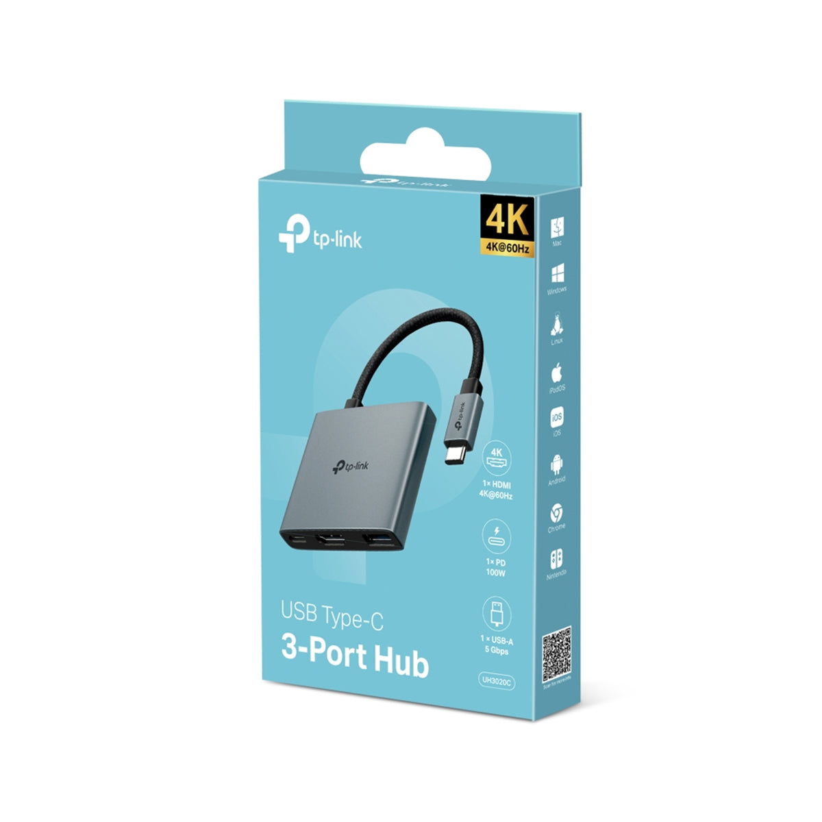 TP-Link UH3020C USB Type-C 3-in-1 Hub