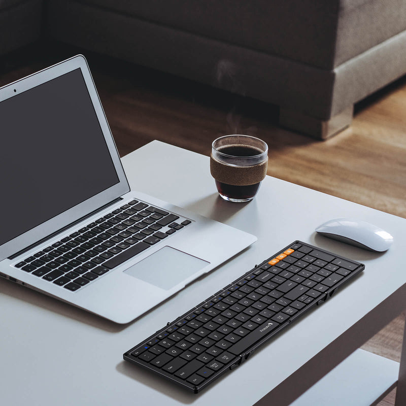 ProtoArc XK01 Foldable Full-Size Bluetooth Keyboard (Black) (CP011803)