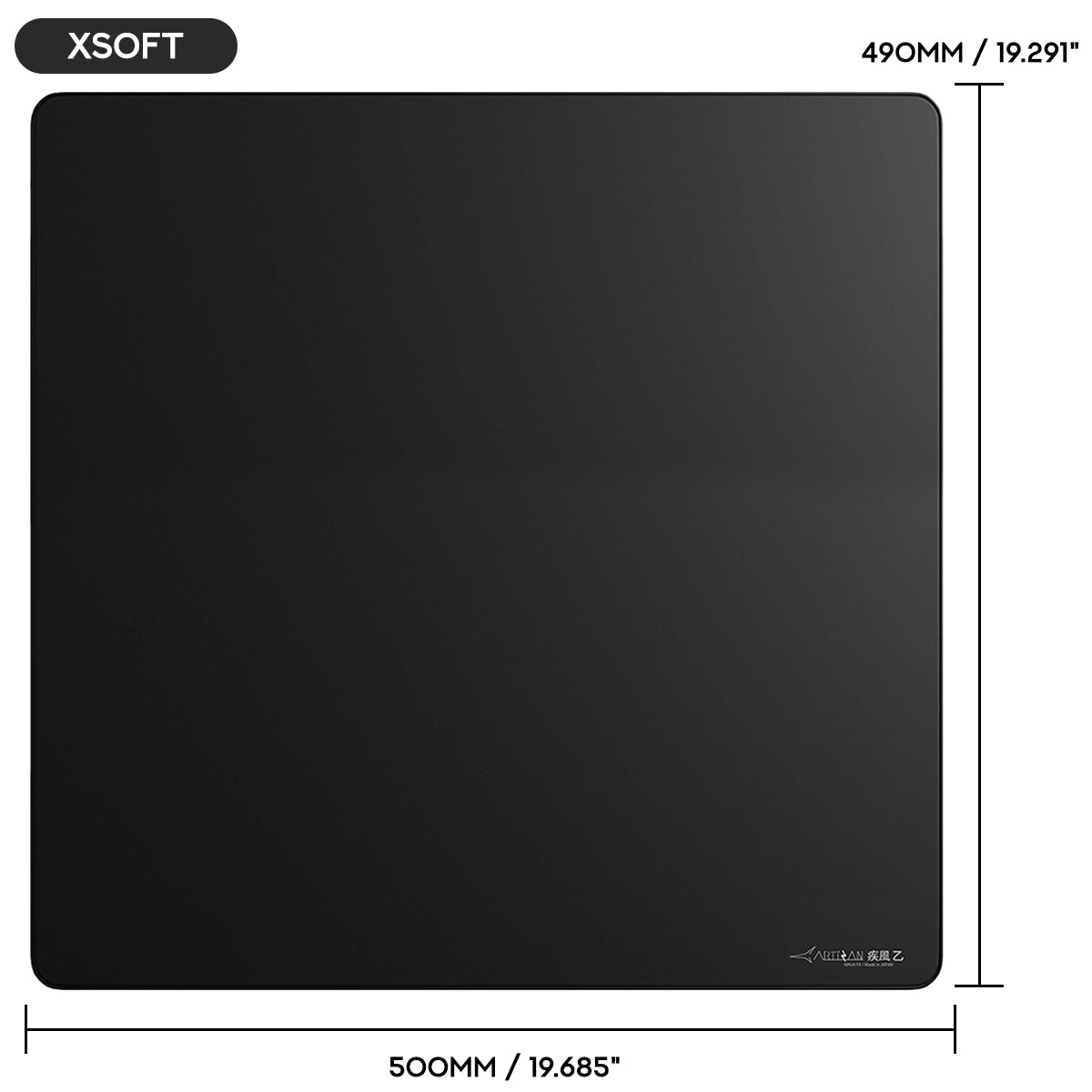 Artisan Ninja FX Hayate-Otsu V2 Gaming Mousepad - Black