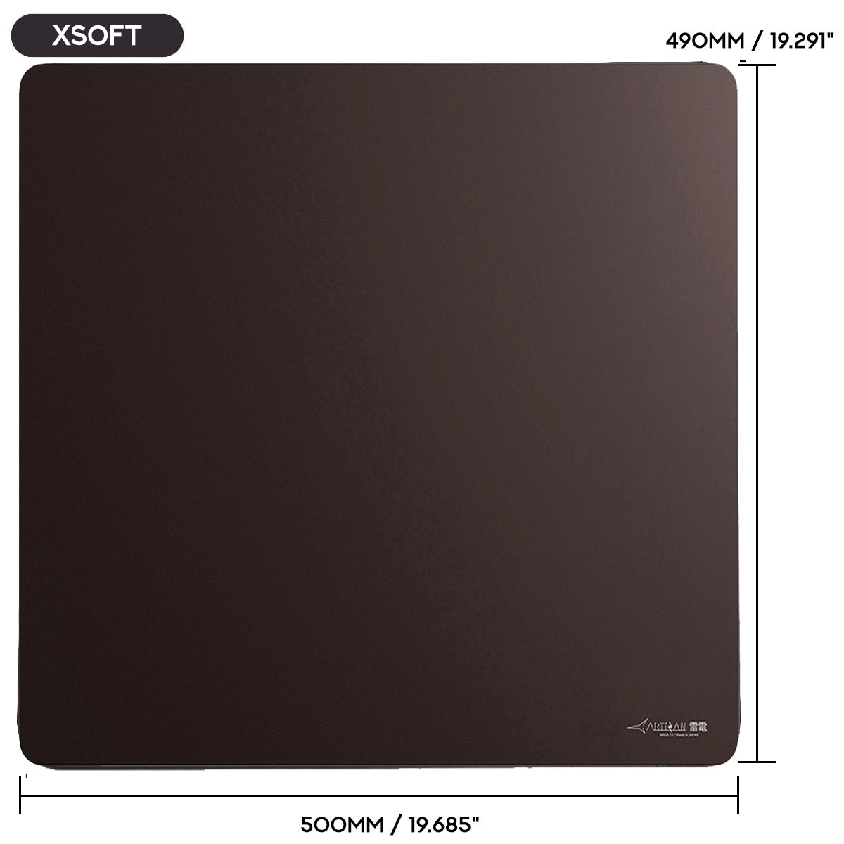 Artisan Ninja FX Raiden Gaming Mousepad - Coffee Brown