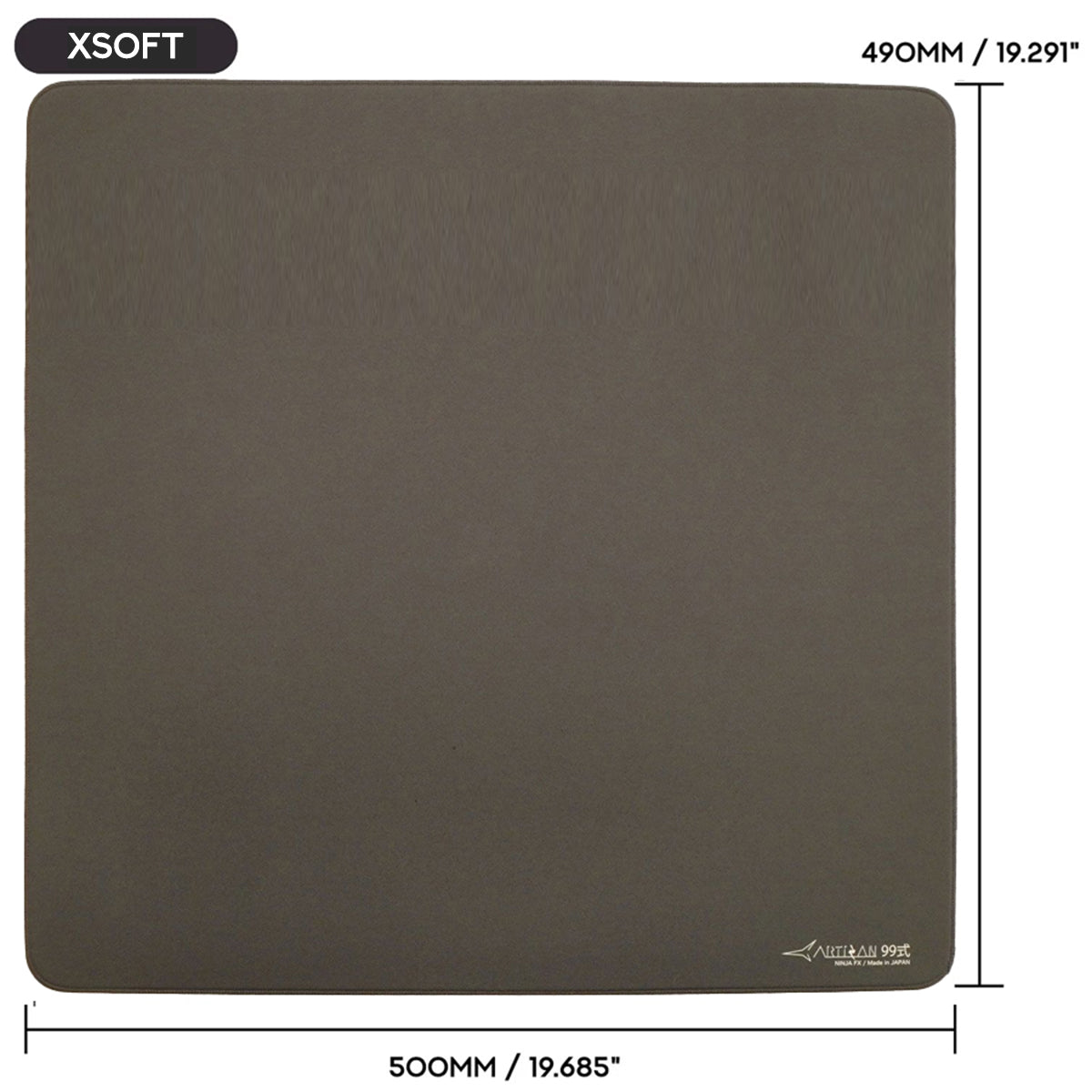 Artisan Ninja FX Type-99 Gaming Mousepad - Gray
