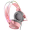 Onikuma X15 Pro Gaming Headset with Noise Cancellation Microphone (Pink)