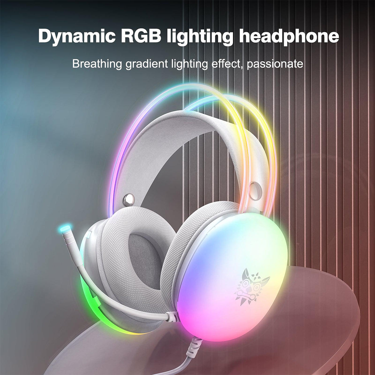 Onikuma X25 RGB Professional Gaming Headset with Noise Cancellation Microphone - DataBlitz